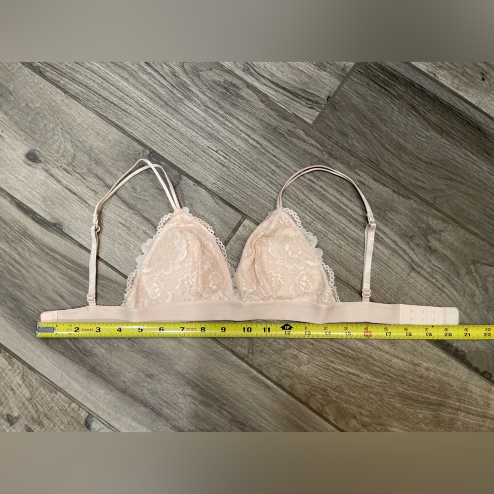 BNWOT Blush Pink and Black H&M Lace Bralette Bundle - Picture 5 of 5